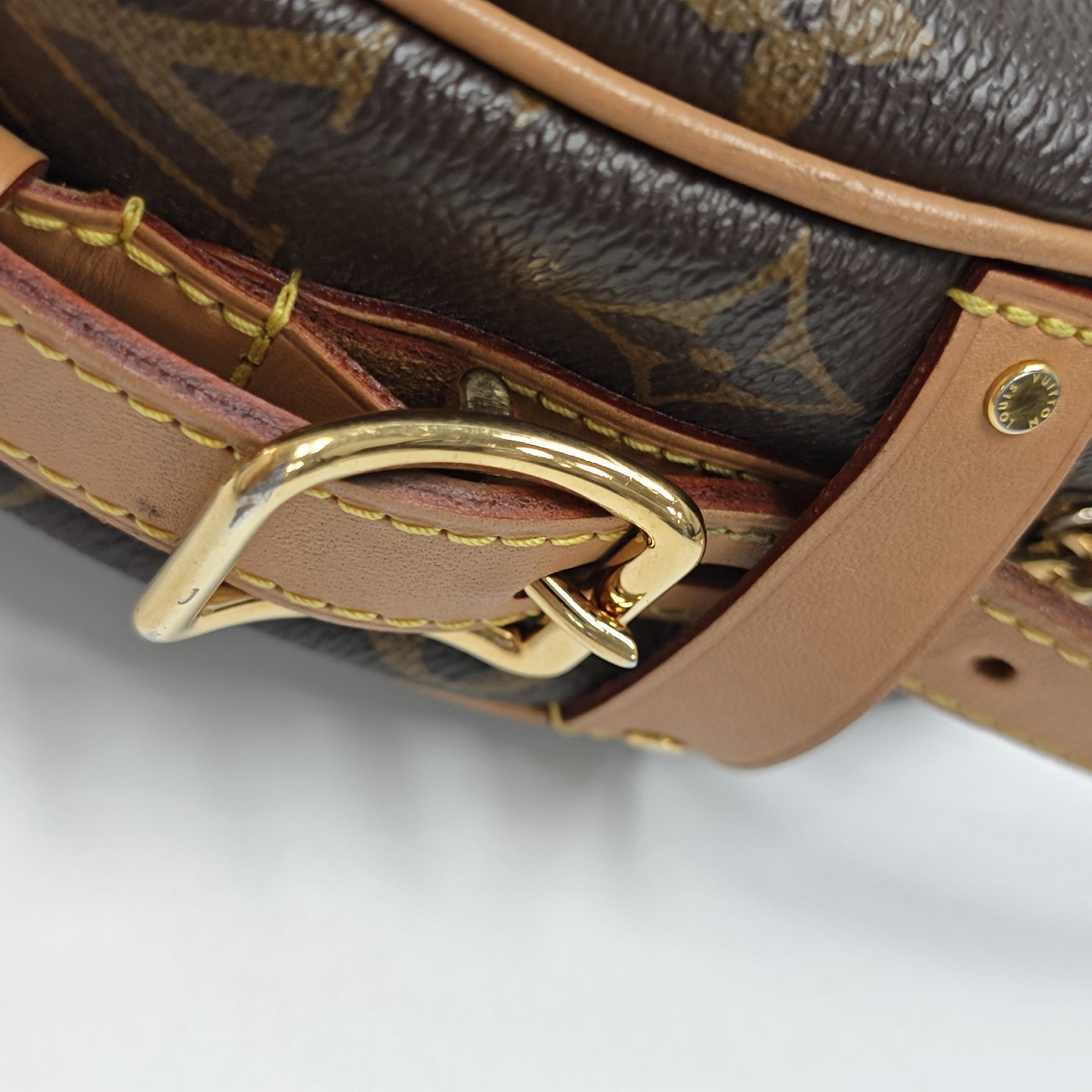 BOITE CHAPEAU MM Monogram Coated Canvas Brown