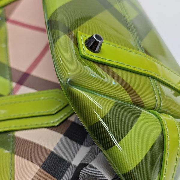 Coated Canvas Tote Bag Medium Multicolor