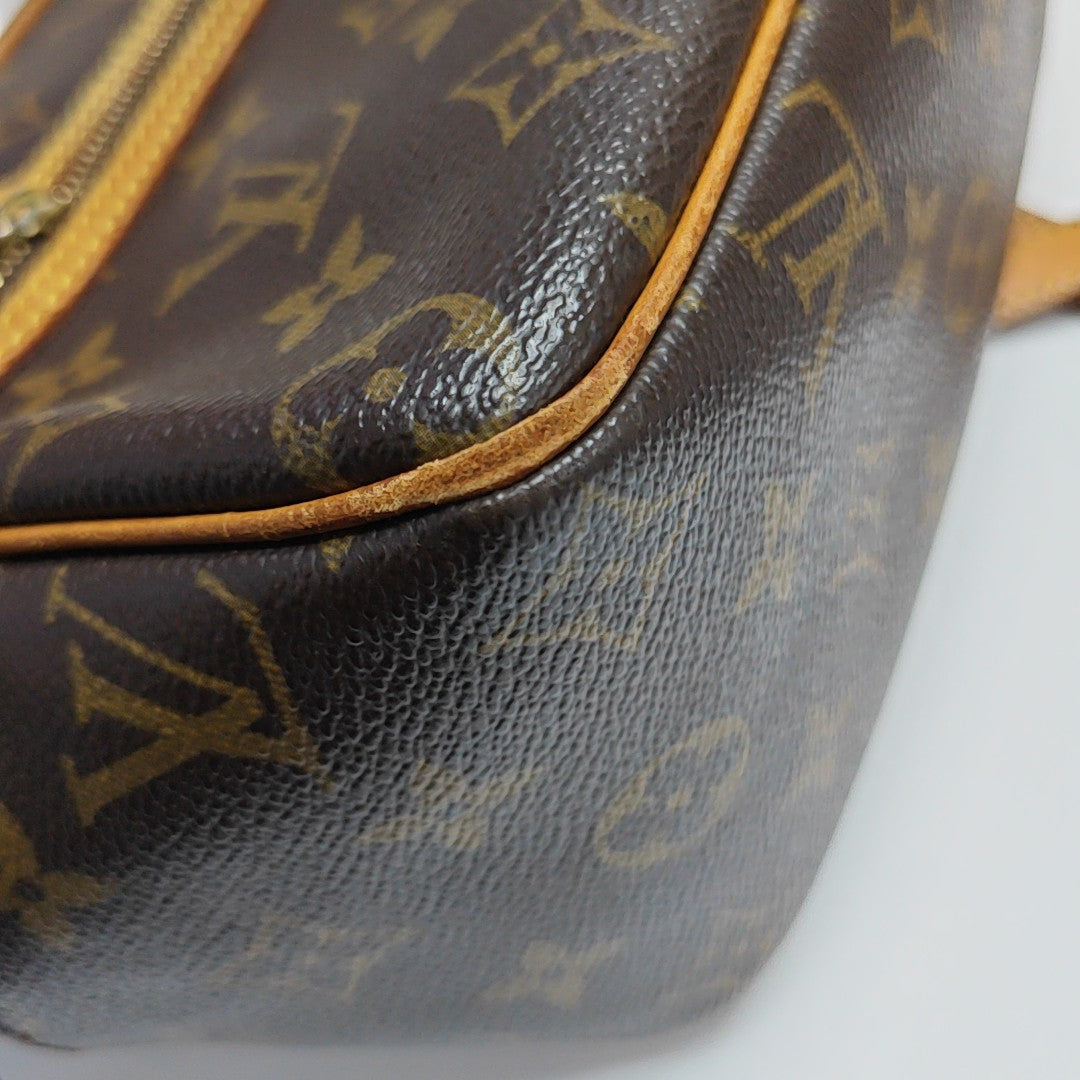 CITE Monogram Coated Canvas Brown