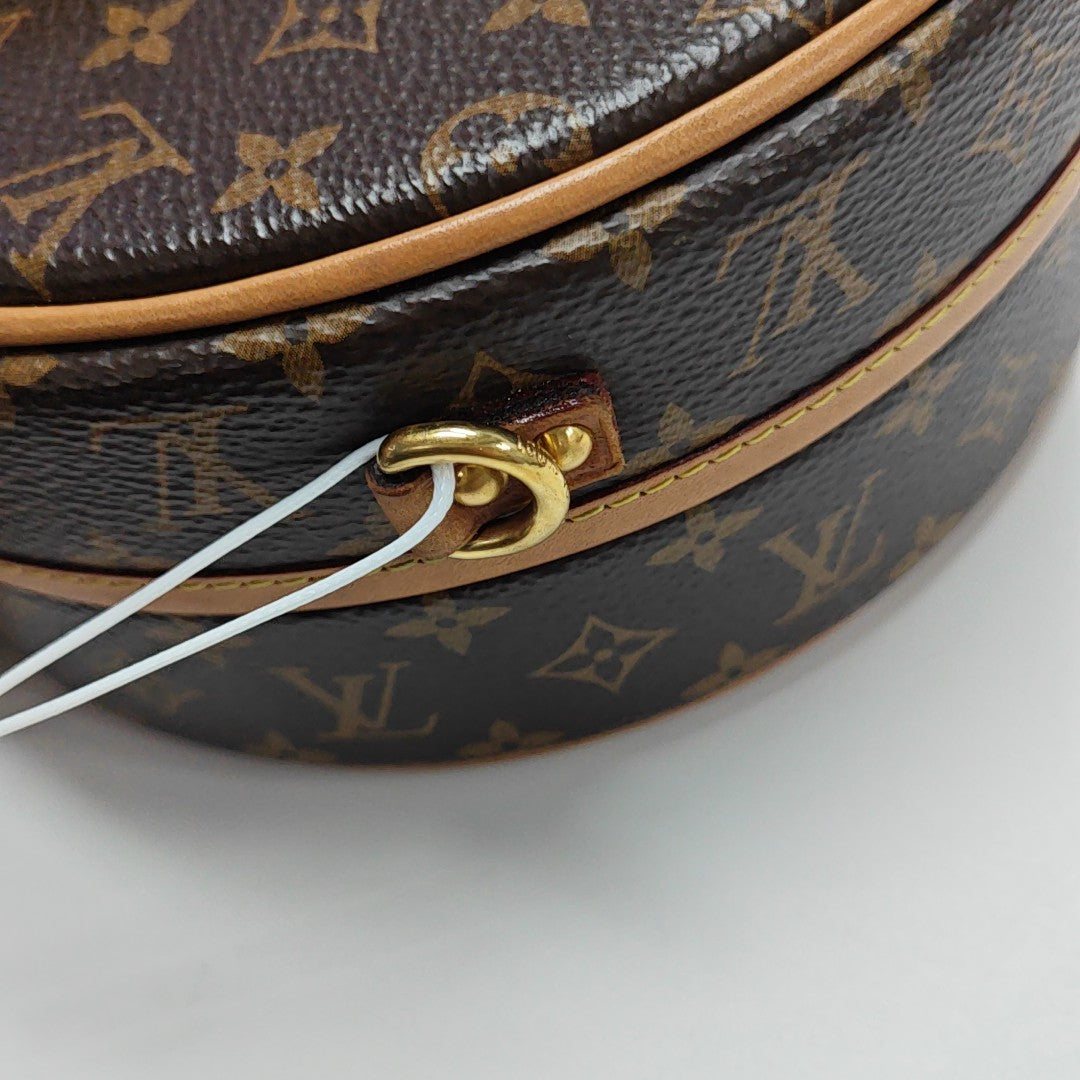BOITE CHAPEAU PM Monogram Coated Canvas Brown