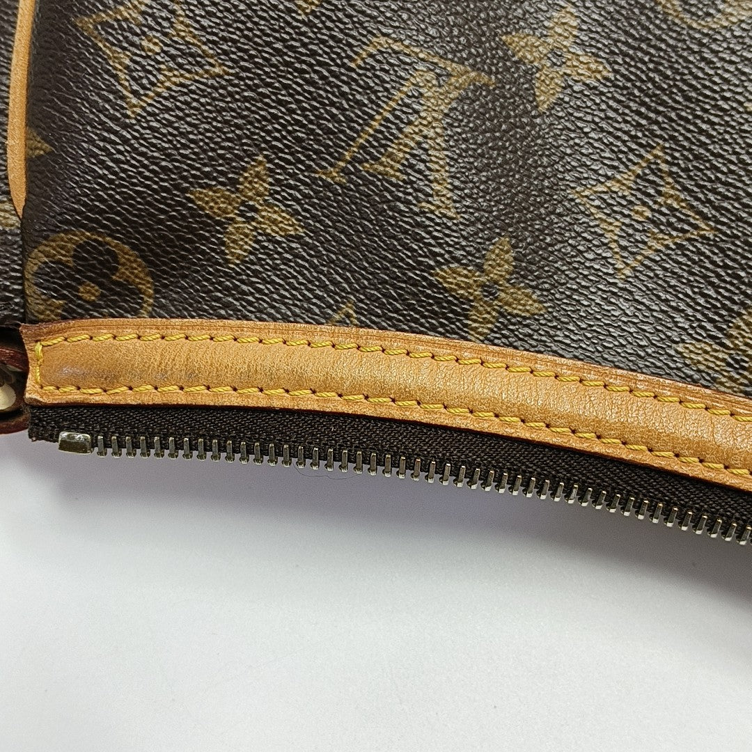 TULUM PM Monogram Coated Canvas Brown