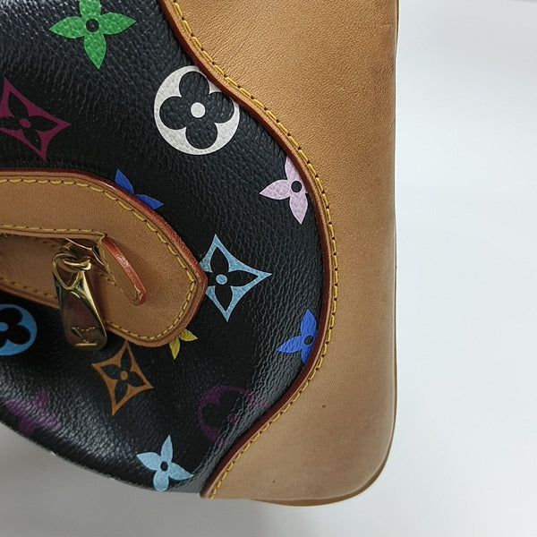LV × TM CLAUDIA Monogram Coated Canvas Black