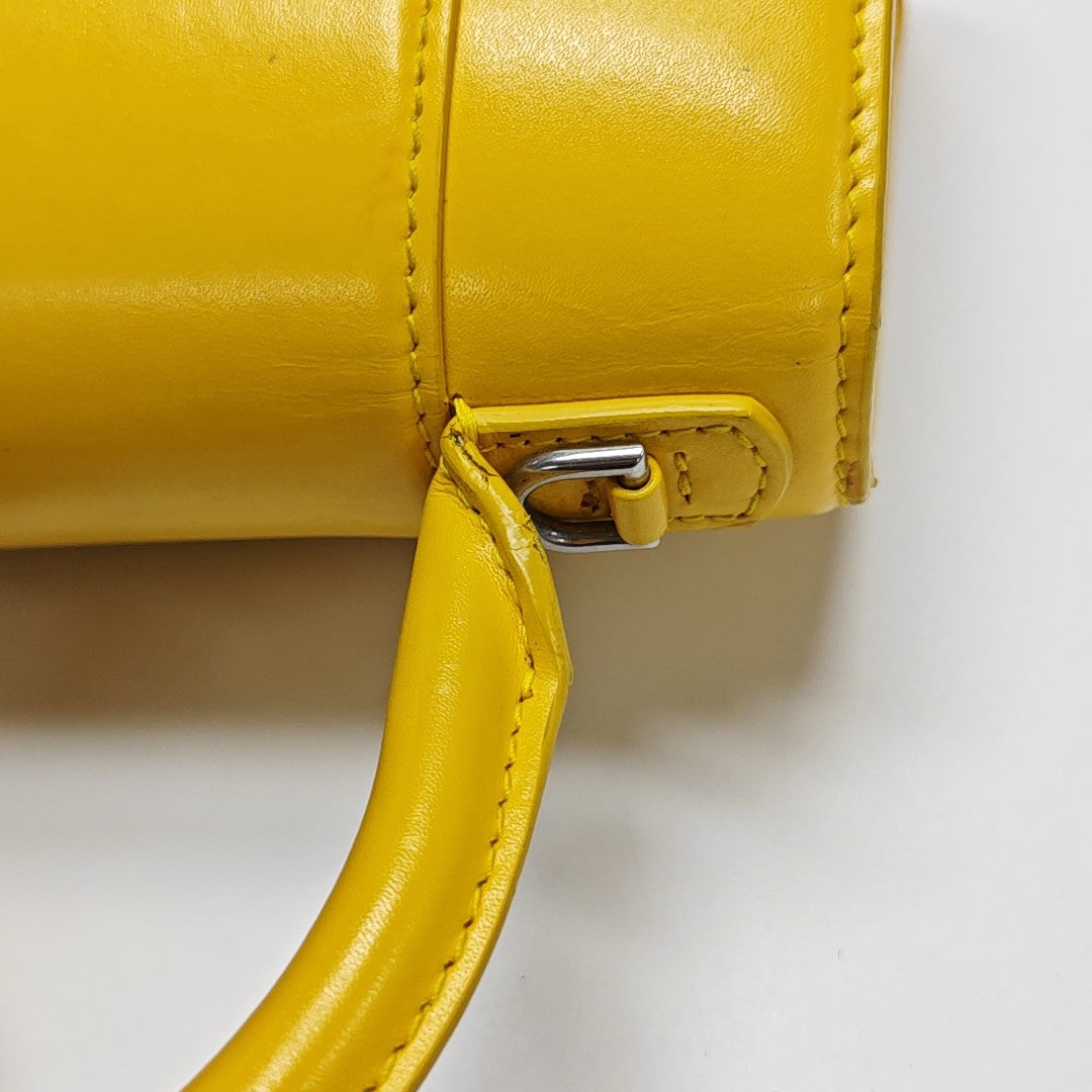Hourglass XS Calfskin Yellow
