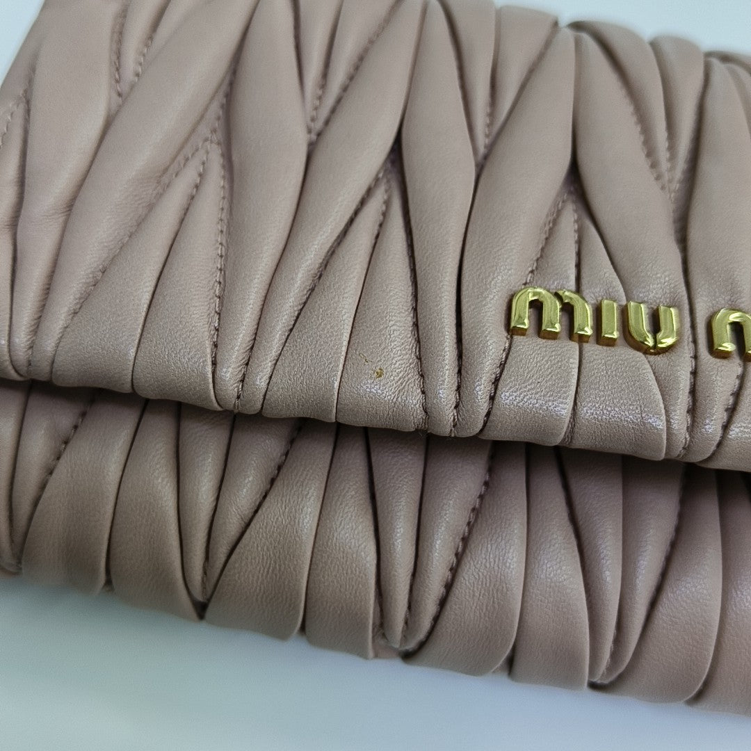 Quilted Lambskin Shoulder Bag Pink