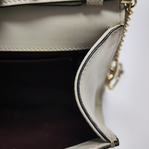 Zumi Small Calfskin White