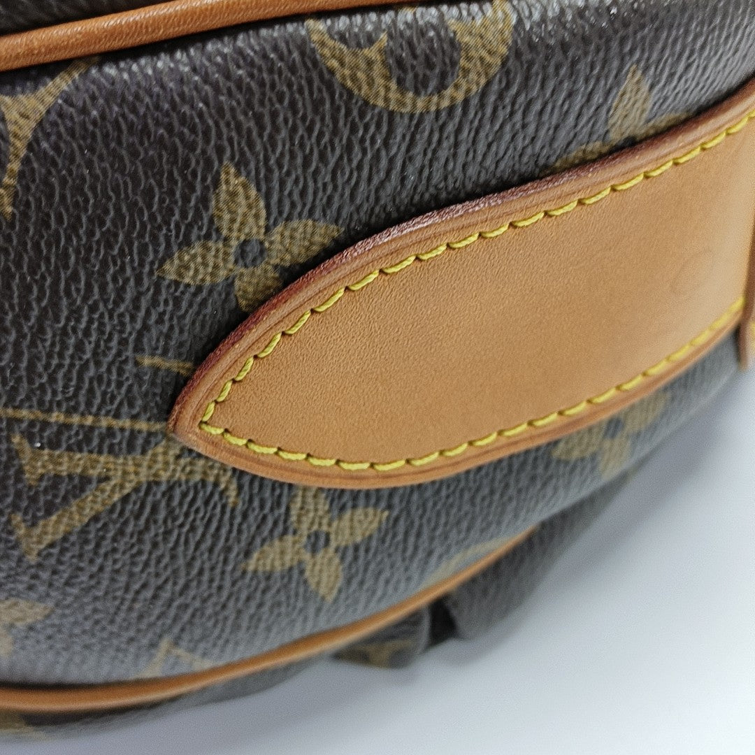 TULUM GM Monogram Coated Canvas Brown