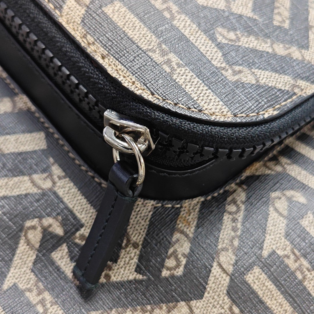 Monogram Coated Canvas Backpack Multicolor