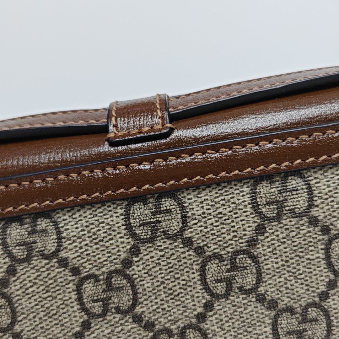 Monogram Coated Canvas Shoulder Bag Mini Multicolor