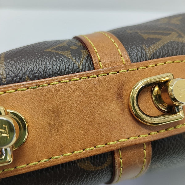 DUFFLE Monogram Coated Canvas Brown