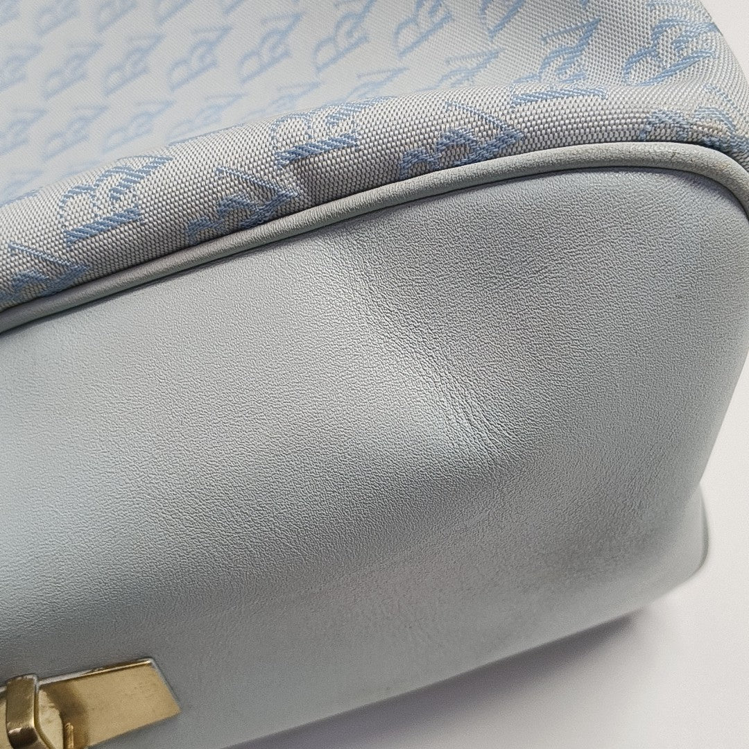 Canvas Shoulder Bag Blue