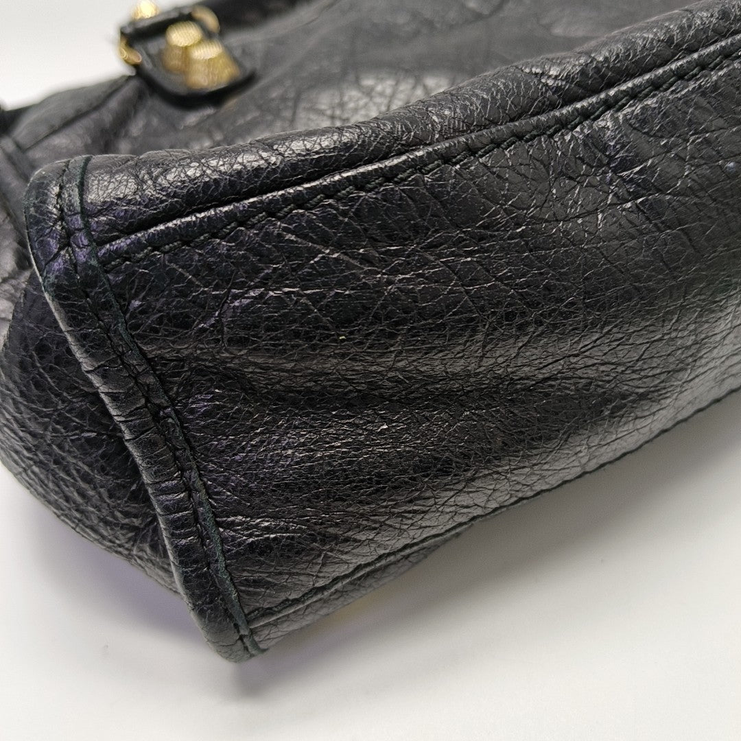 Classic City Mini Lambskin Black