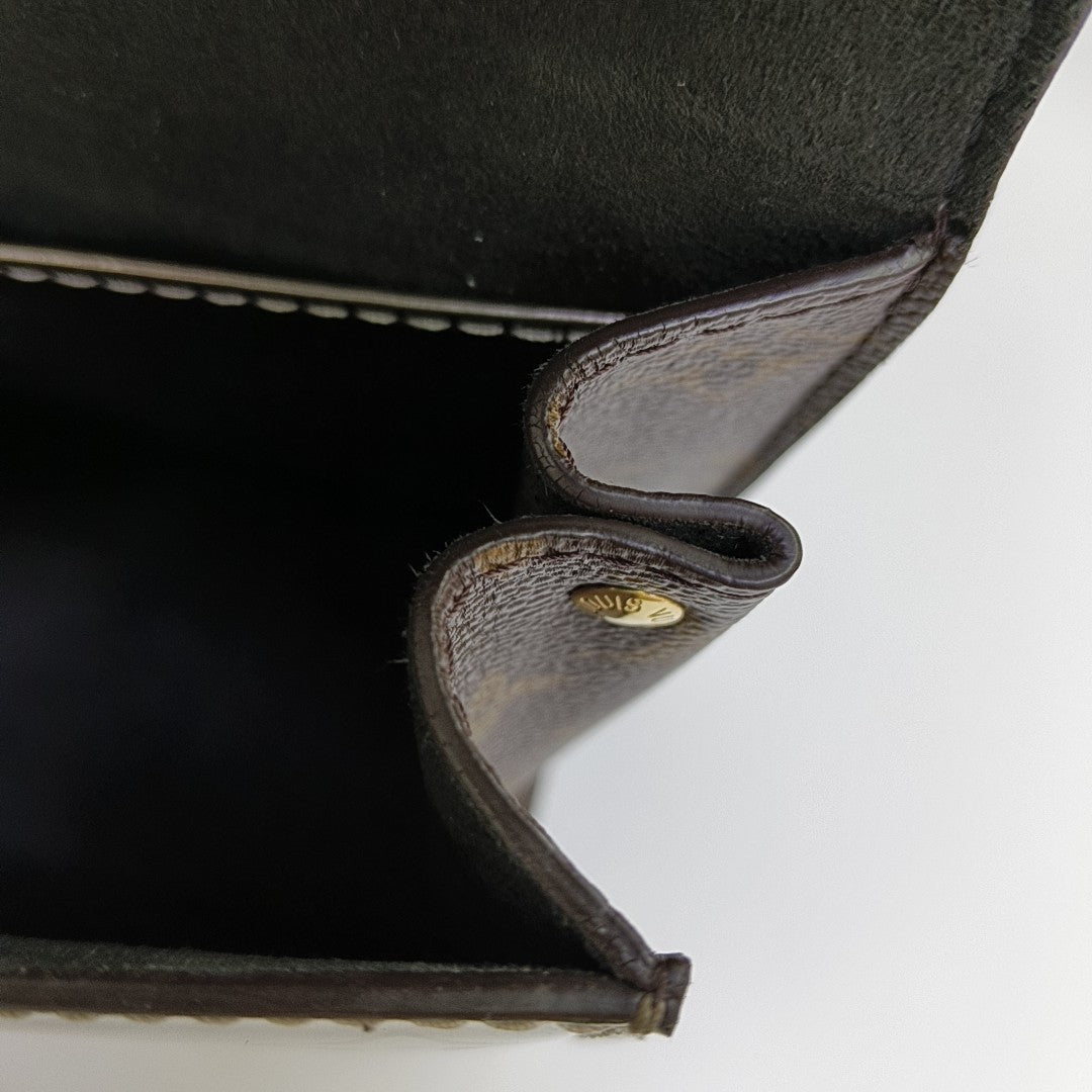 SPRING STREET Monogram Patent Leather Gray