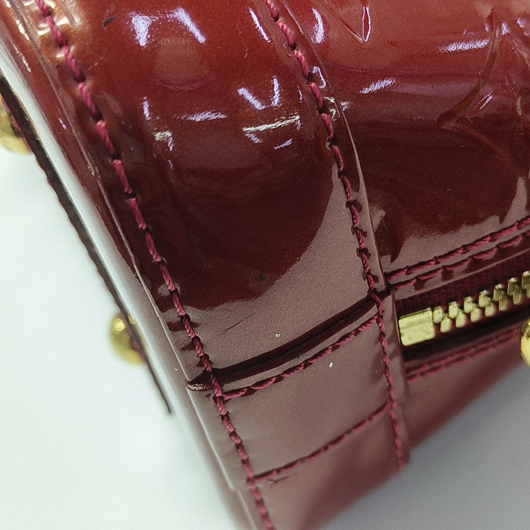 ALMA BB Patent Leather Red