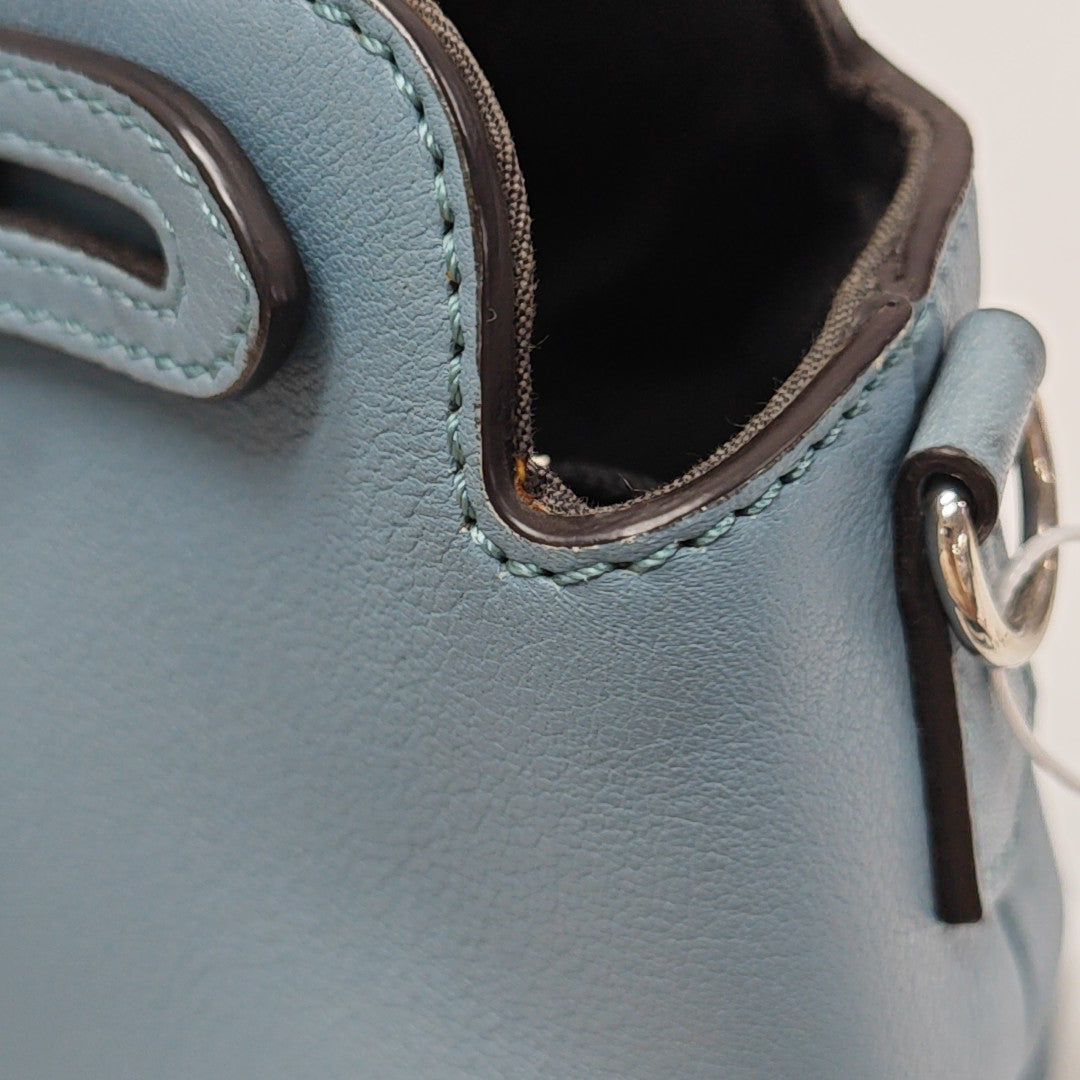 By The Way Medium Calfskin Blue