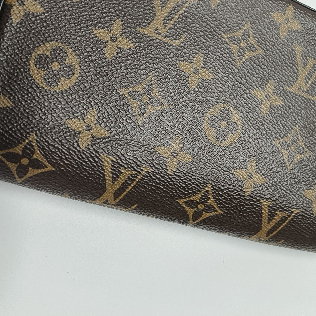 FÉLICIE Monogram Coated Canvas Brown