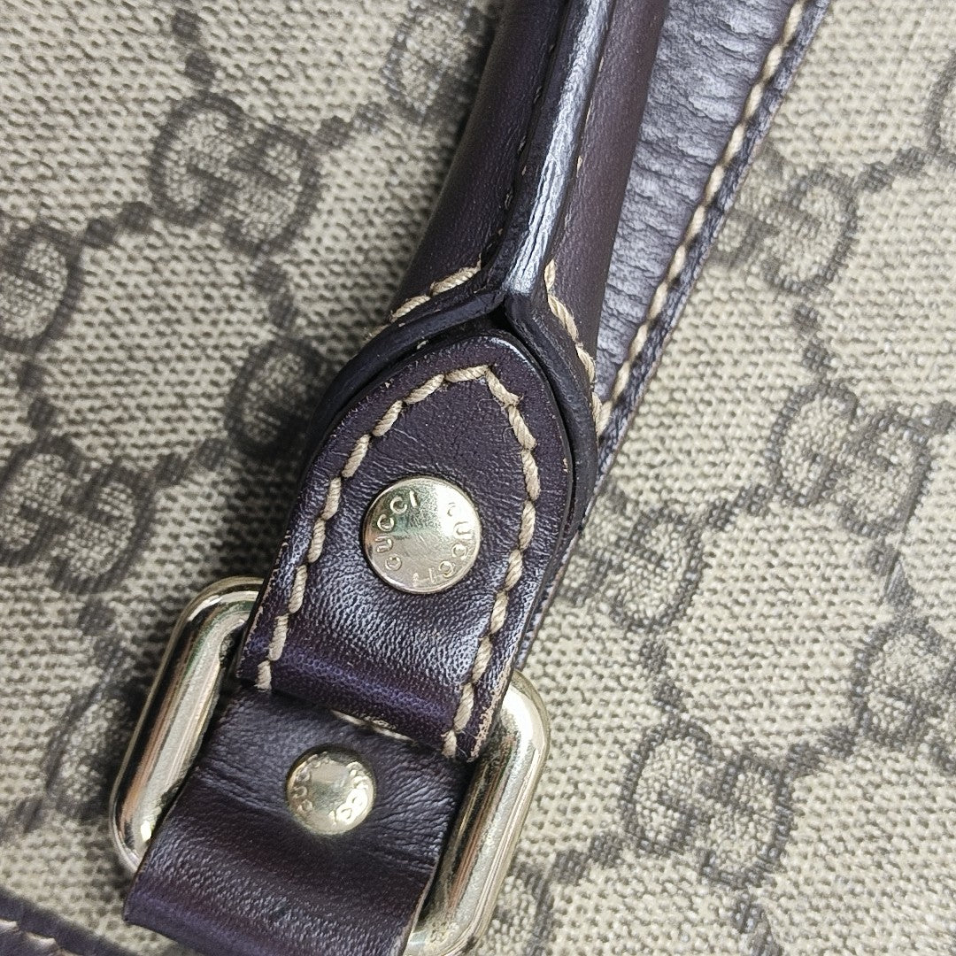 Joy Monogram Coated Canvas Beige