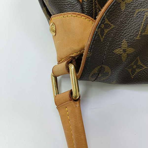 BEVERLY MM Monogram Coated Canvas Brown