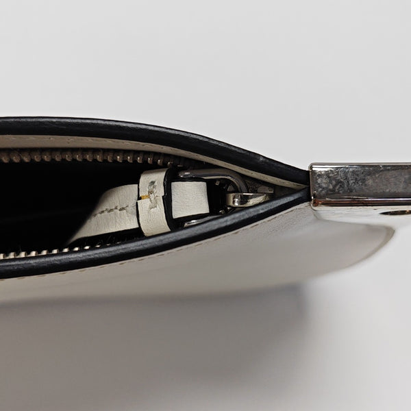 Calfskin Crossbody Bag White