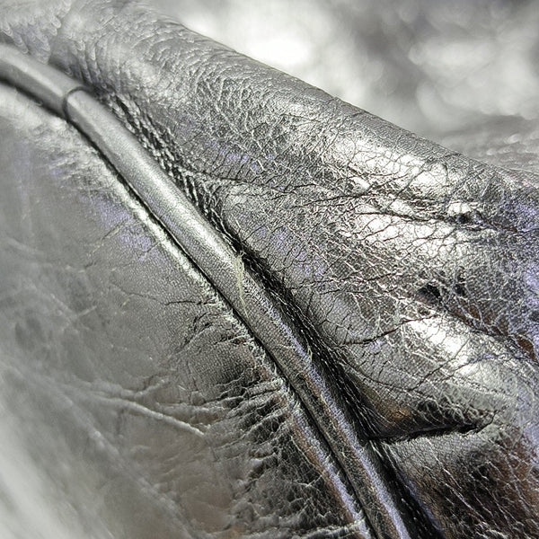 Le Cagole Calfskin Silver