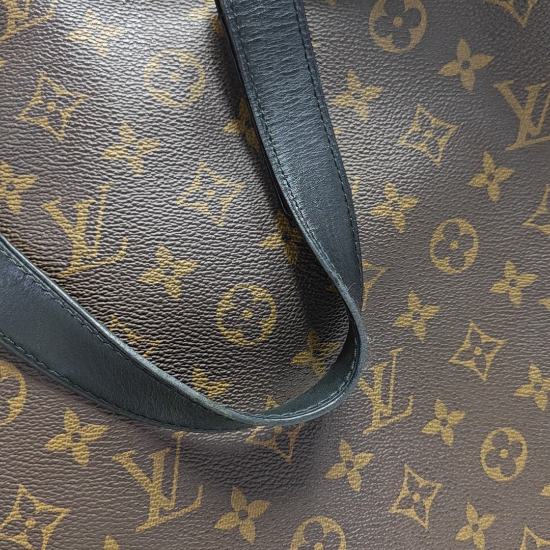 KITAN Monogram Coated Canvas Brown