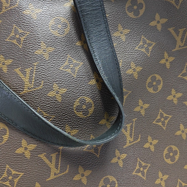 KITAN Monogram Coated Canvas Brown