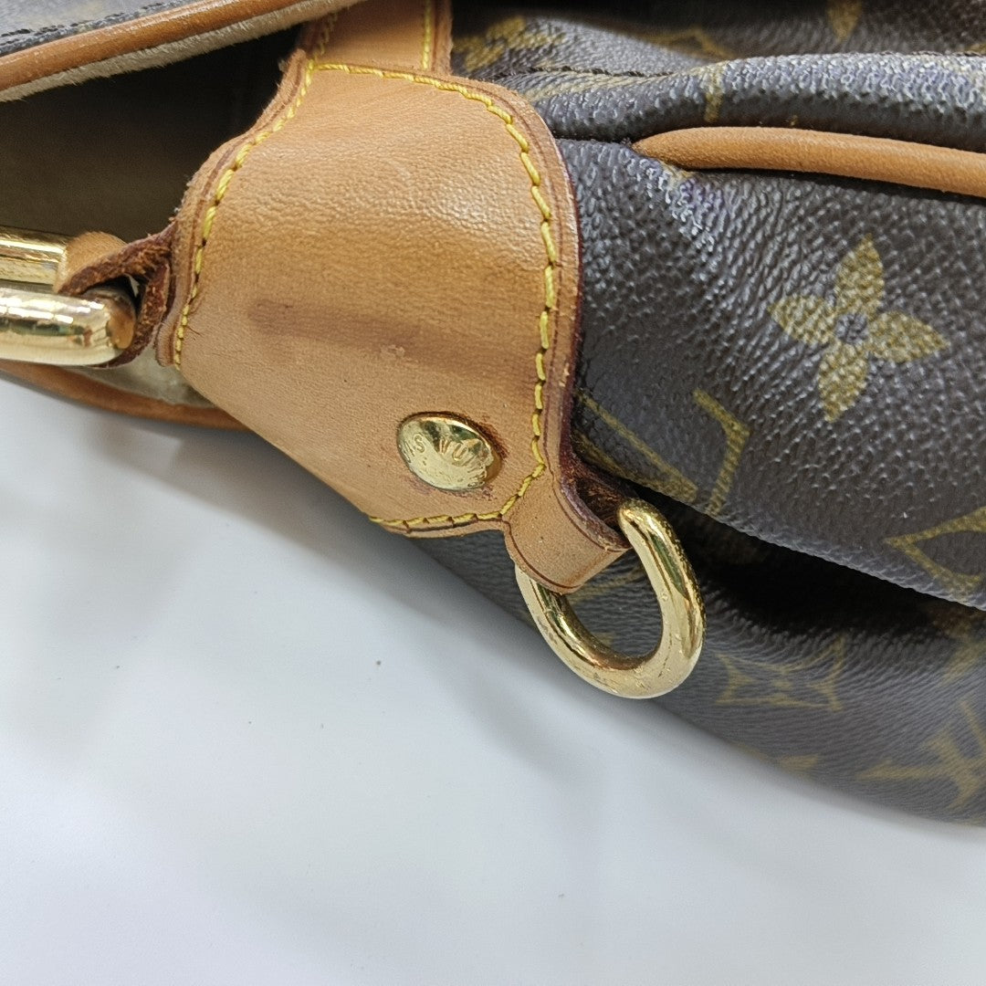 BEVERLY MM Monogram Coated Canvas Brown