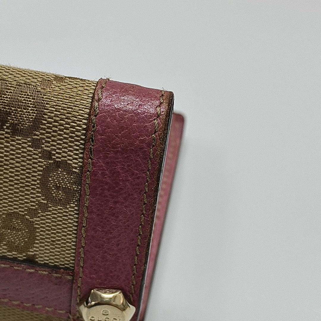 Monogram Canvas Wallet Brown