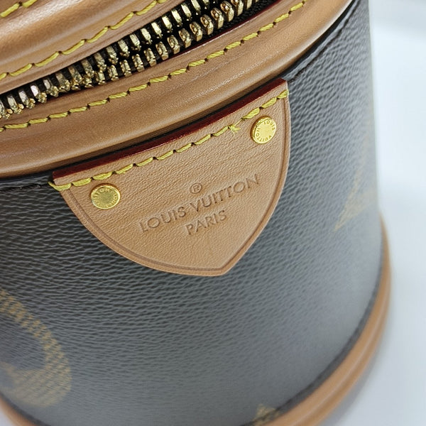 CANNES Monogram Coated Canvas Brown