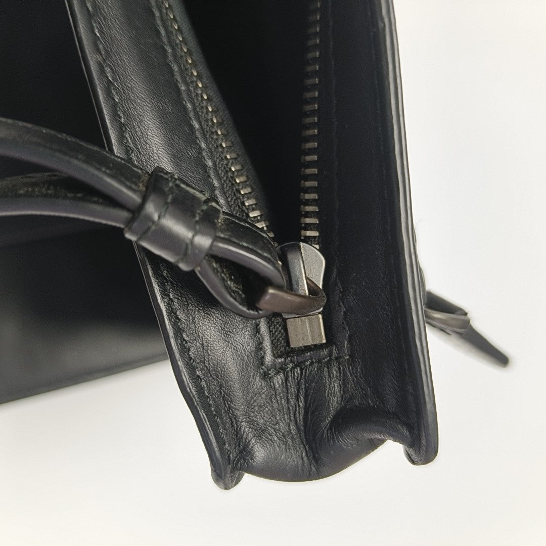Lambskin Clutch Black