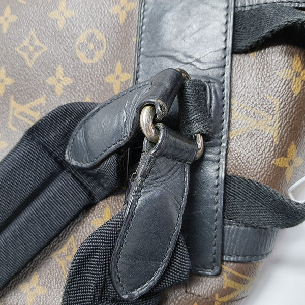 CHRISTOPHER MM Monogram Coated Canvas Brown