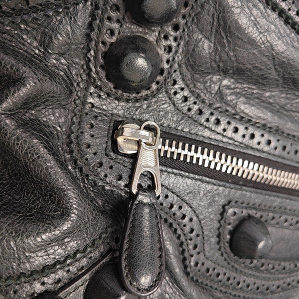 Classic City Medium Lambskin Black