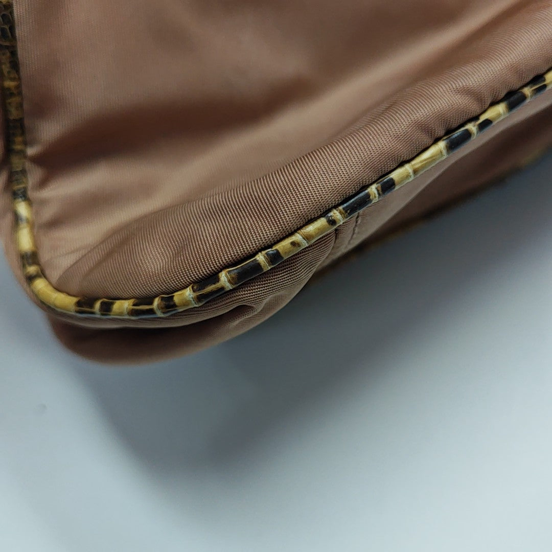Nylon Shoulder Bag Pink
