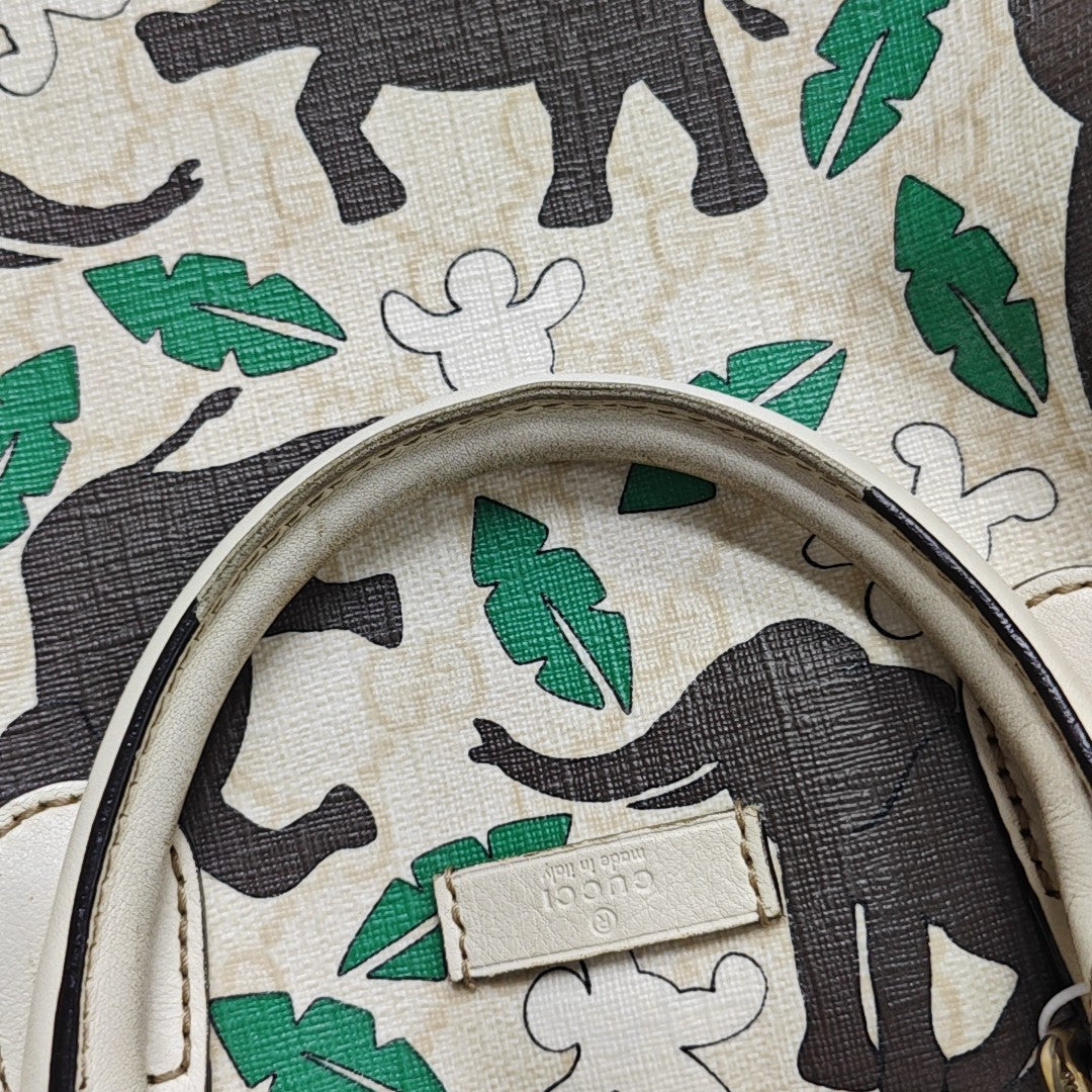 Joy Medium Coated Canvas Beige