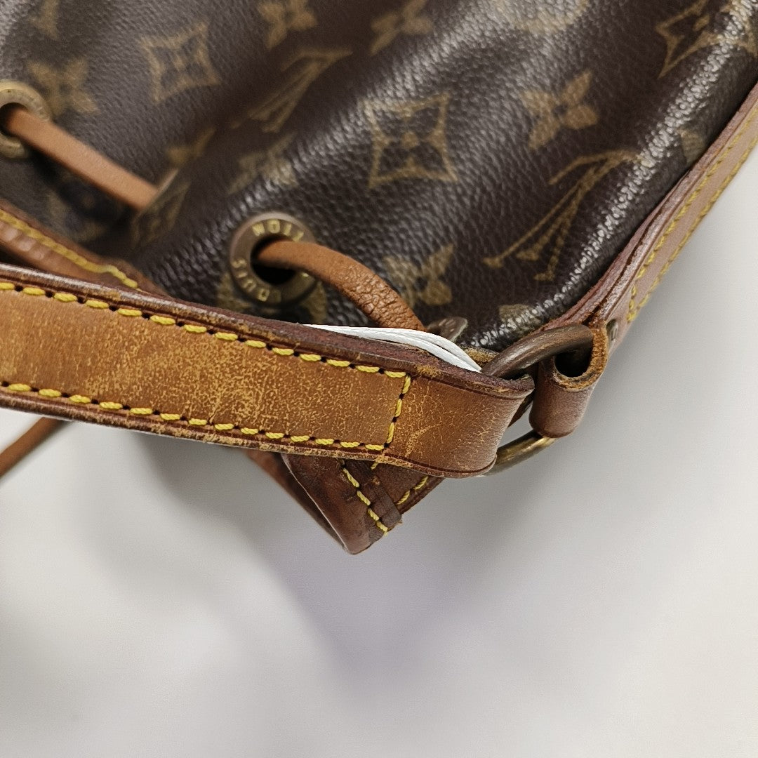 NOÉ Monogram Coated Canvas Brown