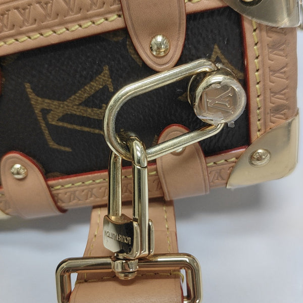 SIDE TRUNK PM Monogram Coated Canvas Brown