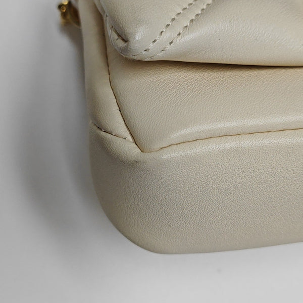SERPENTI CABOCHON Quilted Calfskin Beige