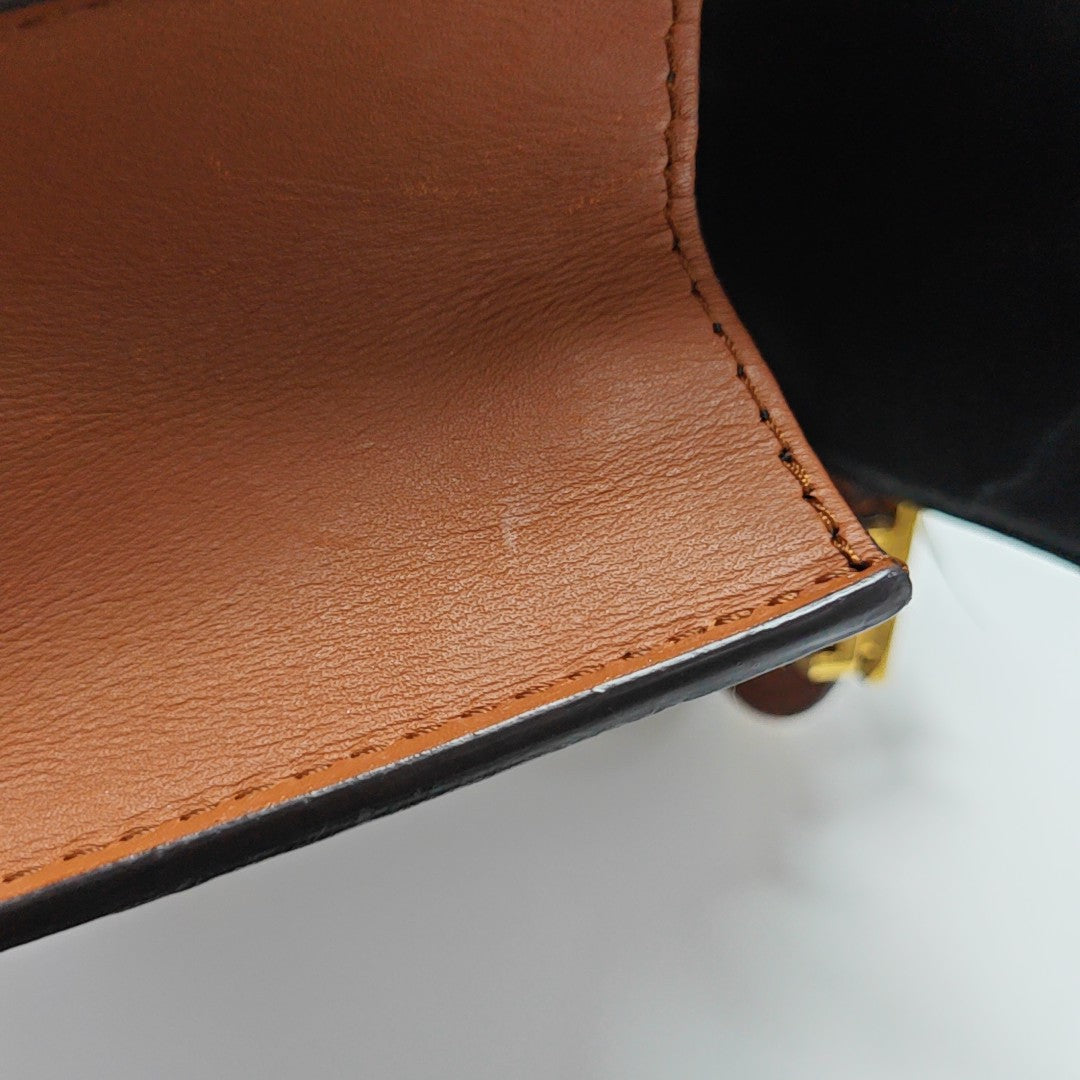 DAUPHINE WOC Monogram Coated Canvas Brown