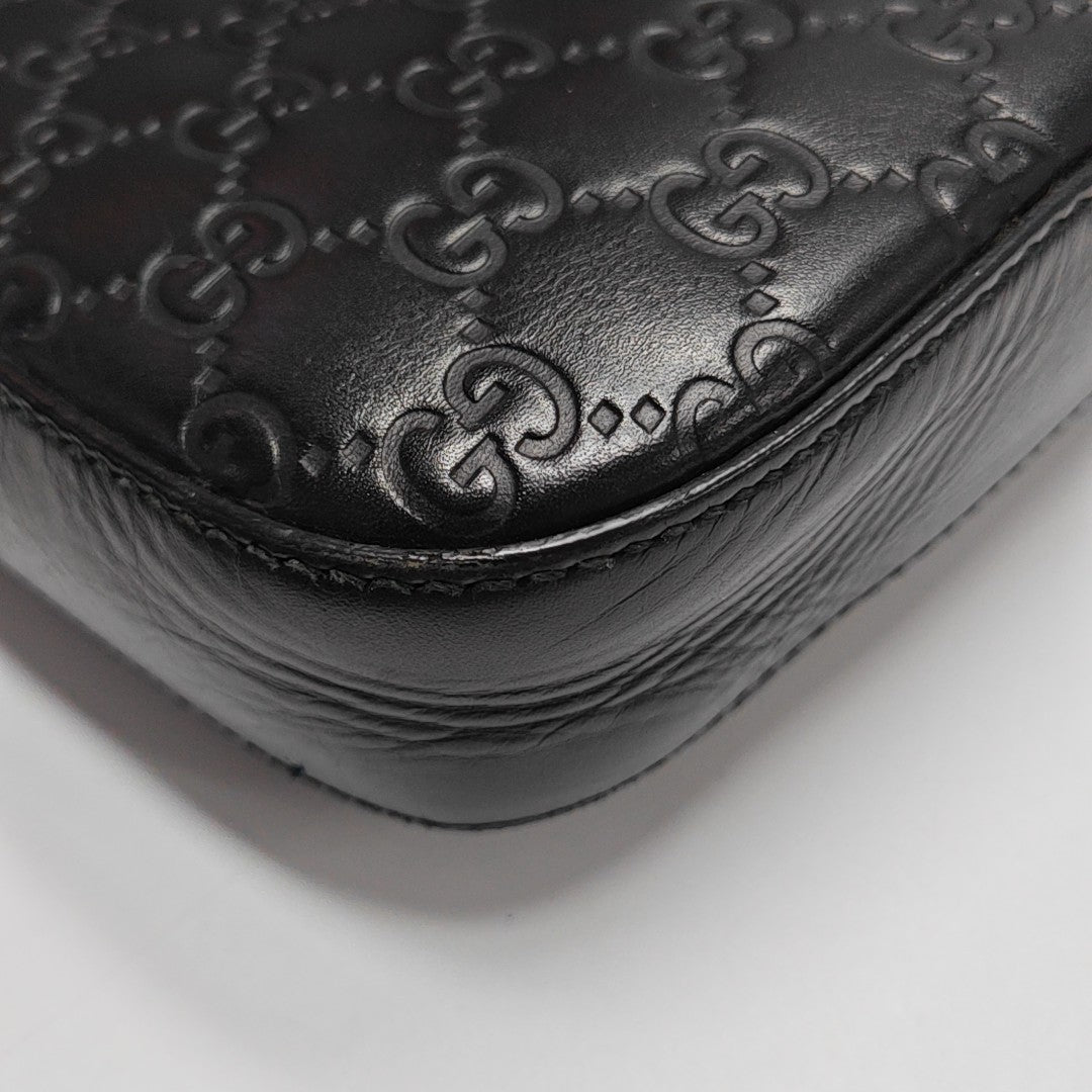 Signature Monogram Calfskin Black