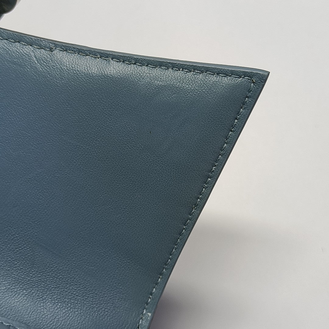 Hourglass Small Calfskin Blue