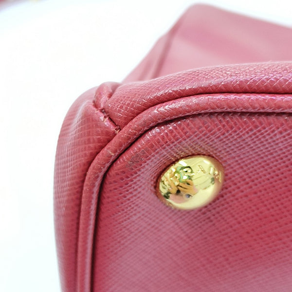 Galleria Large Saffiano Calfskin Red