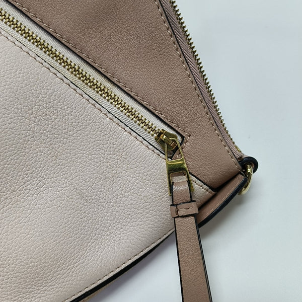 Puzzle Small Calfskin Beige