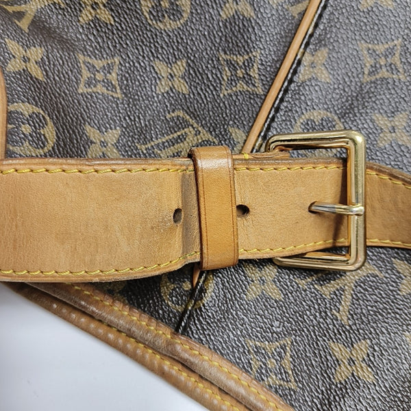 GALLIERA GM Monogram Coated Canvas Brown