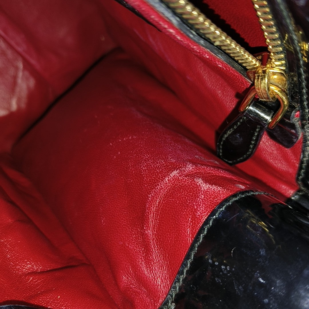 Calfskin Shoulder Bag Black
