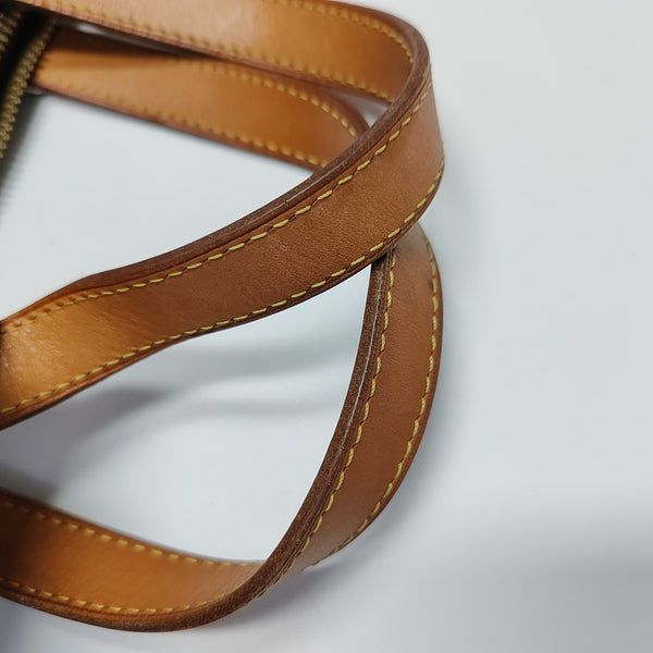 PALERMO PM Monogram Coated Canvas Brown