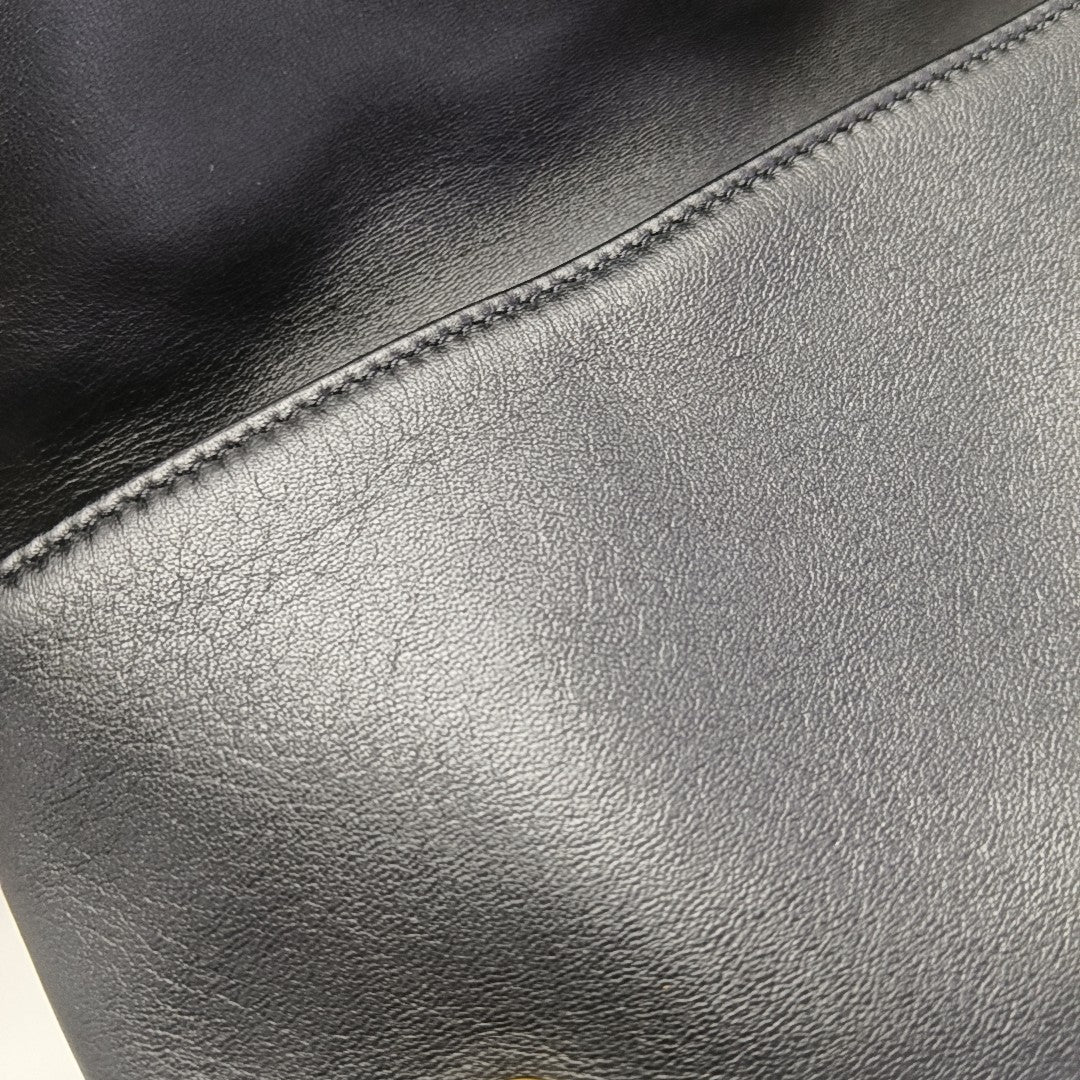 COUSSIN Lambskin Black