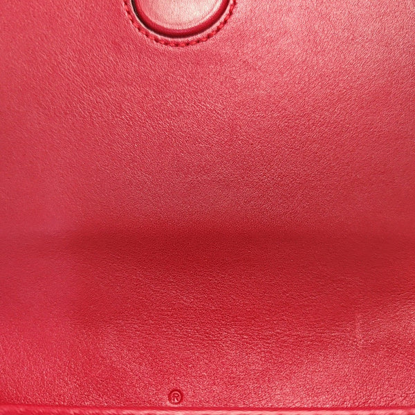 GG Marmont Super Mini Quilted Calfskin Red
