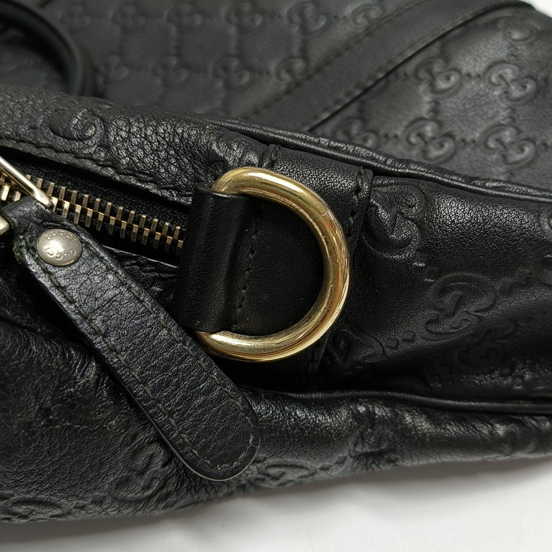 Duffle Monogram Calfskin Black