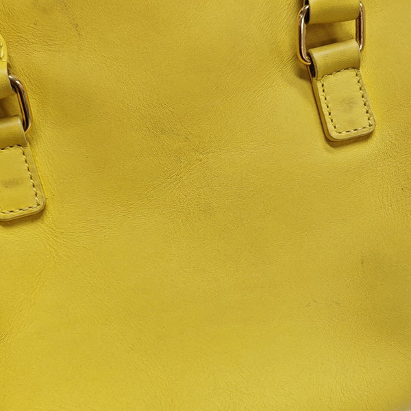 DUFFLE Calfskin Yellow