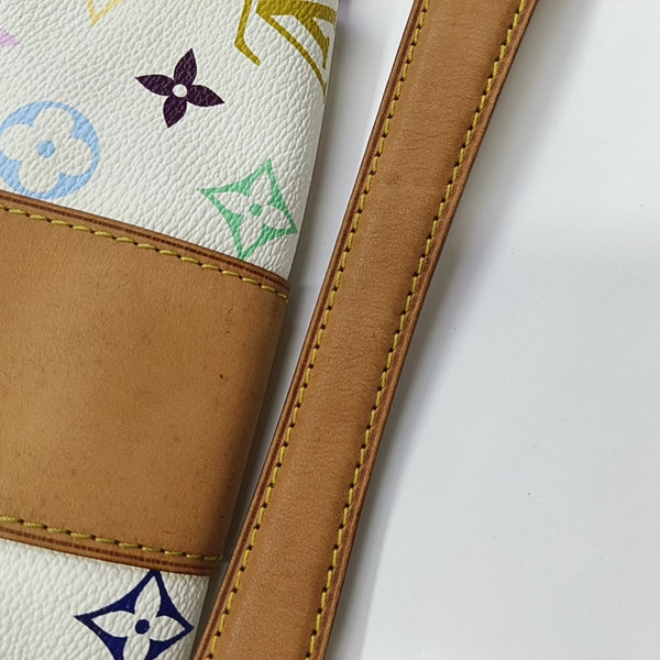 LV × TM ANNIE Monogram Coated Canvas White
