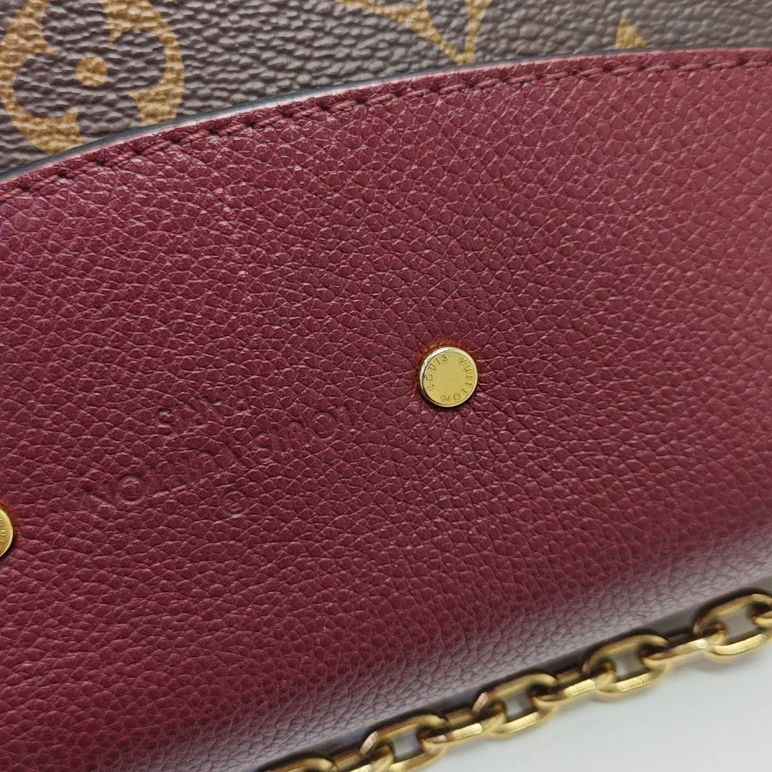 SAINT PLACIDE Monogram Coated Canvas Brown